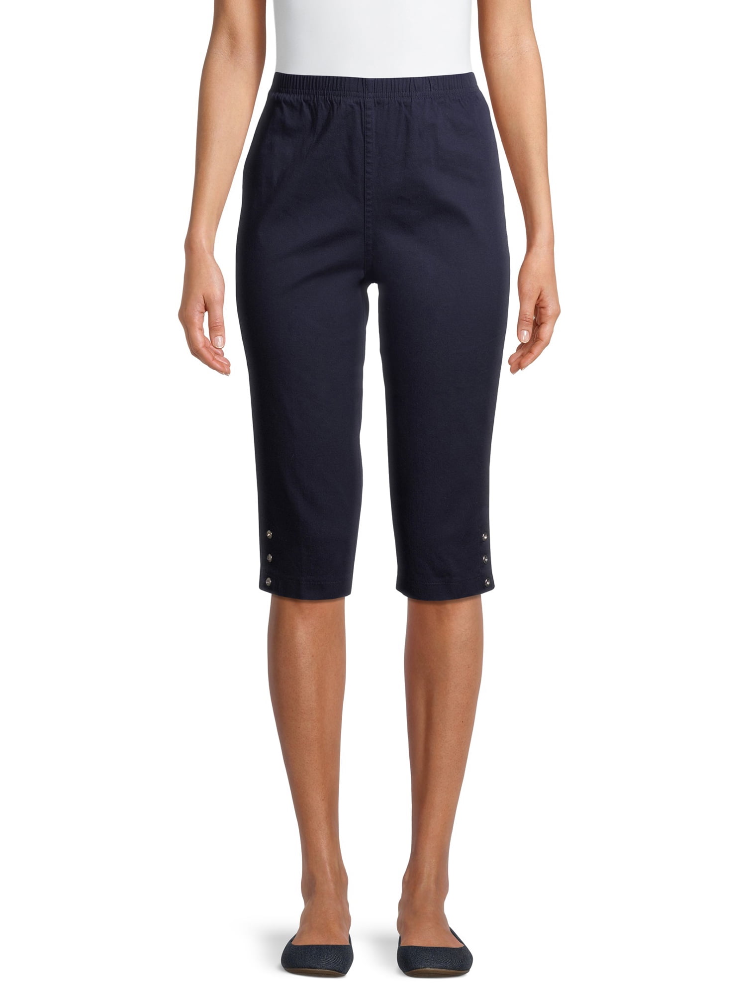 Stretch Bling Capri Pants 