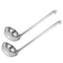 UNOMOR 2pcs Ladles for Serving Stainless Steel for Home Cooks Kitchen Cooking Tools
