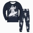 thumbnail image 2 of UAYOTSE Toddler Baby Boy Fall Winter Sweatshirt Outfit Clothes Long Sleeve Pullover Tops Joggers Pants Set,Sizes 3-4 Years, 2 of 4