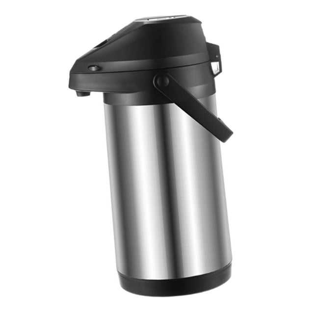 Lipstore Coffee Carafe Portable Stainless Steel for Office Home RV 4L