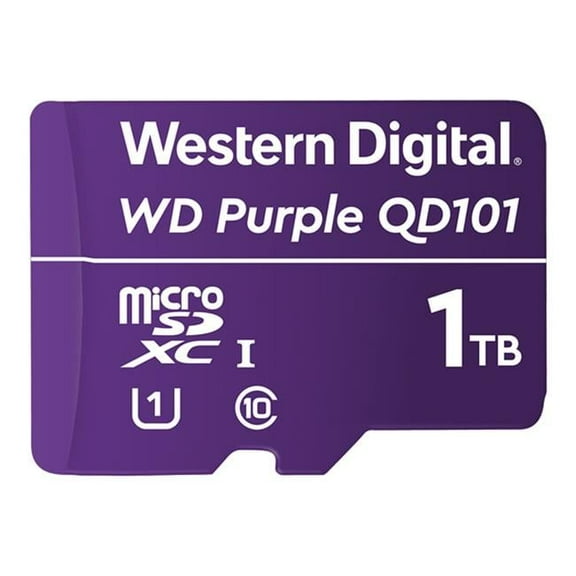 Western Digital  1 TB Purple SC QD101 MicroSD XC Hard Drive