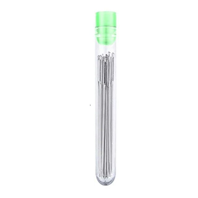 Ensemble de 30 Pcs de 5 Tailles Aiguilles Universelles pour Machine à Coudre Big Eye