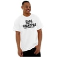 thumbnail image 4 of Grandpa Knows Everything Grandfather Men's Graphic T Shirt Tees Brisco Brands X, 4 of 5