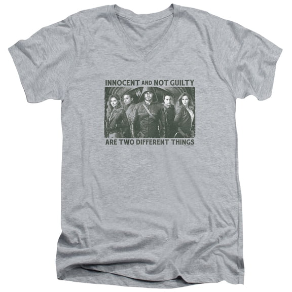 Arrow - Not Guilty - Slim Fit V Neck Shirt - Medium