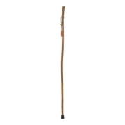 Brazos Rustic Wood Walking Stick, Hickory, Traditional Style Handle, for Men & Women, 58