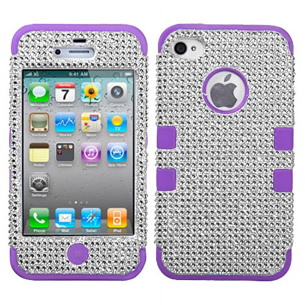 iPhone - Hotty MYBAT Hottie Diamante/Electric Pink TUFF Hybrid Phone