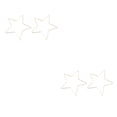 thumbnail image 3 of Pendientes de aleación Sonducket 2 piezas Estrella Oro, 3 of 6