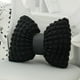 thumbnail image 5 of Funda de almohada de gamuza sintética con lazo peludo para dormitorio, sofá y sala de estar., 5 of 6
