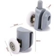 thumbnail image 4 of 8 Pcs Rouleau de Rouleau 23mm pour Porte de Douche, Rouleaux de Porte Coulissante de Salle de Bain, 4 of 4