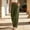Army Green, variant on 100%Cotton Pants Women Wide Leg Elastic High Waisted Drawstring Crochet Panel Pull On Casual Beach Vacation Pants