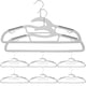 thumbnail image 4 of 10 perchas extra anchas de plástico para ropa, antideslizantes y gruesas., 4 of 4