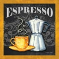 thumbnail image 2 of Wright, Sydney 12x12 Gold Ornate Wood Framed with Double Matting Museum Art Print Titled - Espresso, 2 of 4