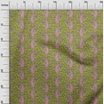 thumbnail image 2 of oneOone Organic Cotton Poplin Twill Fabric Floral & Paisley Block Decor Fabric Printed BTY 42 Inch Wide, 2 of 4