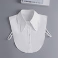 thumbnail image 3 of Cuello Falso para Mujer, Media Camisa, Solapa Desmontable, Blusa Ajustable, Chal Superior, 3 of 9