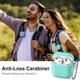 thumbnail image 4 of Comvin Silicone Case Compatible With Airpods 4 Generation, for Women Men, Light Blue, 4 of 7