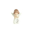 thumbnail image 2 of Best Bargains 3.9" White Resin Angel Memorial Statue - Handcrafted & Hand-Painted Decorative Figurine for Home, Office & Gift Giving - Elegant Religious Guardian Angel Sculpture with Sentimental, 2 of 6