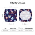 thumbnail image 5 of Uemuo pirate owls and boats Pattern Waterproof Square Couch Cushion Covers, Magic Sofa Covers Washable, Stretch Sofa Seat Cushion Slipcovers-Two Pieces, 5 of 7