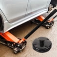 thumbnail image 4 of EXHUMKY 1Jgo Pad Y Adaptador De Hidráulico De Acero Negro Para Soporte Y Estabilidad Auto, 4 of 6
