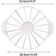 thumbnail image 1 of Cake Divider Round Cake Divider Cake Slicer Cake Divider Adjustable Plastic Cake Divider For Cutting 14/16 Equal Pieces Of Cake Kitchen Cake Gadget Wh, 1 of 3