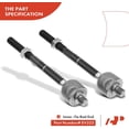 thumbnail image 5 of A-Premium 10Pcs Front & Rear Suspension Kit Sway Bar Link Tie Rod End Ball Joint Compatible with Dodge Stratus Chrysler Sebring 2001-2005, 5 of 8