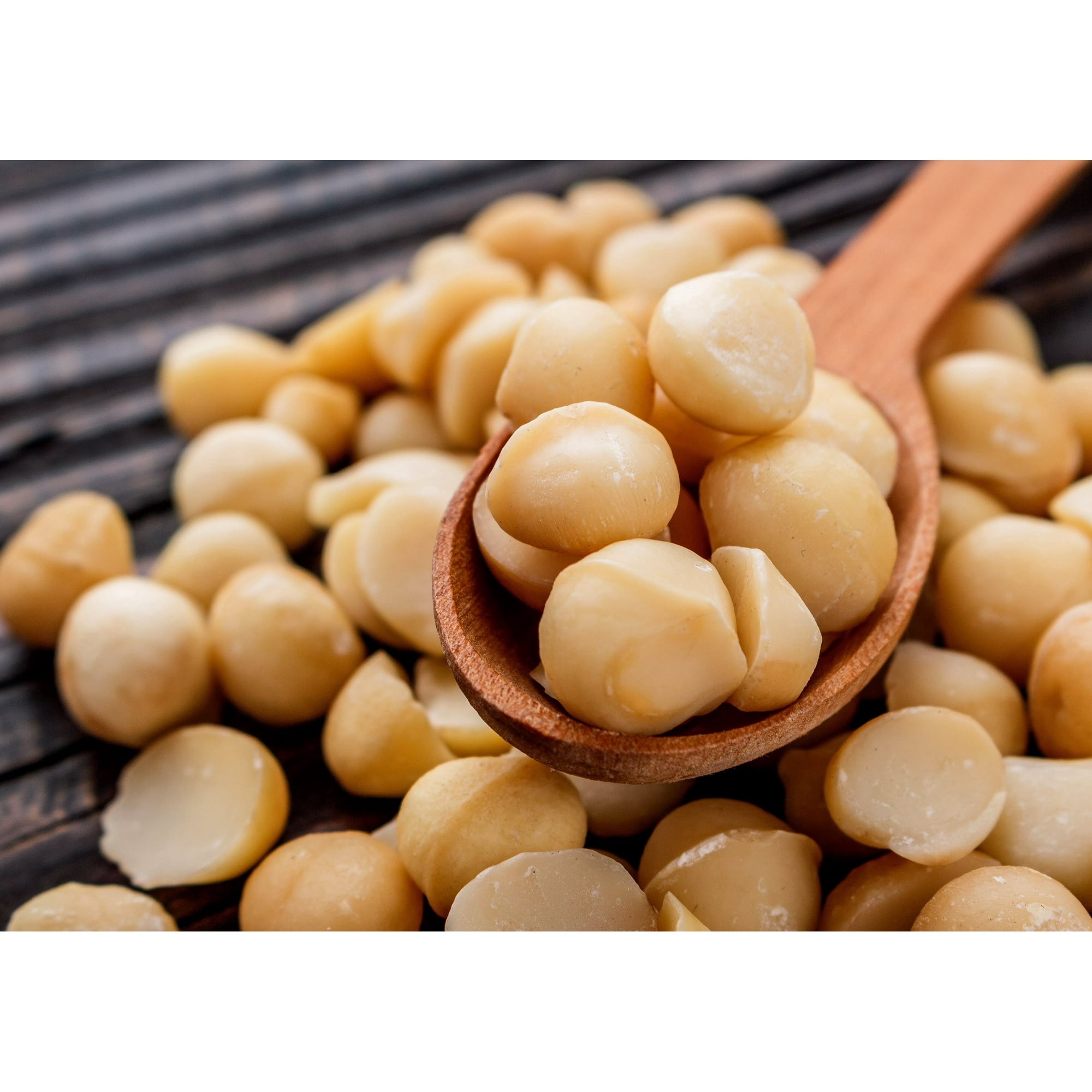 Dry Roasted Macadamia Nuts with Himalayan Salt, 1.5 Pounds — Vegan — by Food to Live