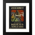 thumbnail image 2 of Erwin Puchinger 15x18 Black Modern Framed Museum Art Print Titled - Draws War Bond (1915), 2 of 5