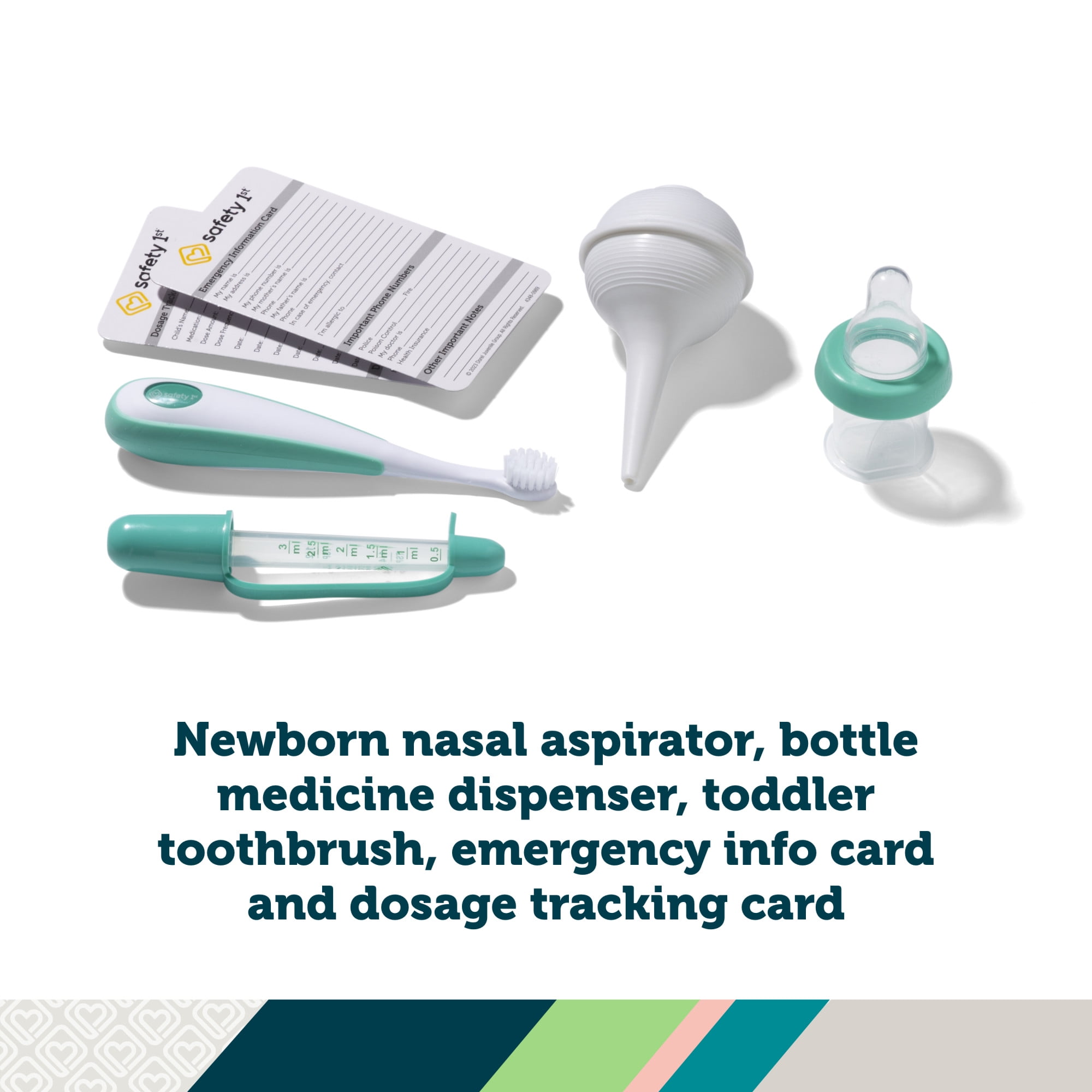 Safety 1st Nursery Care Health & Grooming Kit, Green
