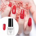 thumbnail image 1 of de uñas Soak Off Light 7ml Herramientas a prueba de agua brillante para salones de manicura y decoración roja Baoblaze Esmalte de uñas de gel, 1 of 7
