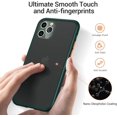 thumbnail image 2 of Étui Antichoc Compatible pour iPhone 11 Pro Max, [Protection contre les Chutes de Qualité Militaire] [Anti-Rayures] Dos Rigide Translucide Mat avec Bords Souples, Étui Antidérapante, Vert Minuit, 2 of 5