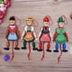 thumbnail image 2 of 4 Uds De muñecos de marionetas de cuerda juguetes divertidos de madera adornos colgantes ANGGREK Otros, 2 of 7