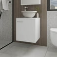 thumbnail image 2 of FM FURNITURE Pirtleville  Bathroom Vanity with Integrated Sink and Faucet White, 2 of 8