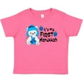 thumbnail image 3 of Inktastic It's My 1st Hanukkah Cute Bear with Dreidel Boys or Girls Baby T-Shirt, 3 of 5