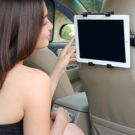 Adjustable 360 Rotation Car Backrest Headrest Mount Holder For iPad/ Tablet