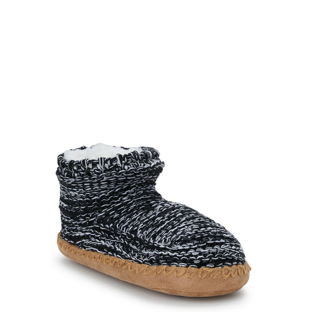 Joyspun Women's Marled Bootie Slipper Socks, 1Pack, Sizes in S/M and M