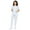 White, variant on Women's Classic 8 Pocket Jogger Uniforms - Style 103-JR