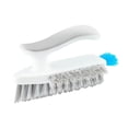 thumbnail image 1 of Toystoory Máxima limpieza Cerdas en forma de V para una limpieza precisa Cepillo de limpieza ergonómico multifuncional Suministros de limpieza para el hogar blanco, 1 of 2