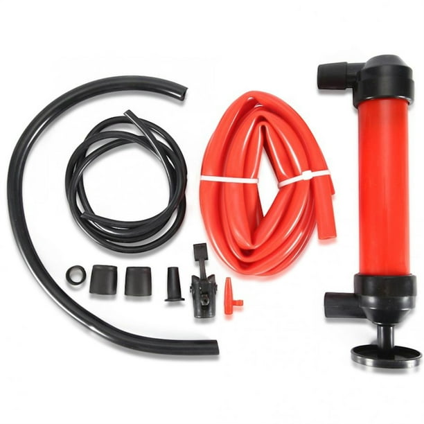 Auto camión portátil sifón 8 unids/set camión barco solución de combustible Manual sifón acuario bomba de transferencia de agua herramienta aireador Awesitey VI001643-00