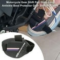 thumbnail image 4 of Motorcycle Gear Shift Protector - Anti-Slip TPU Soft Rubber & PVC Shoe Guard, Scratch-Resistant Boot Toe Cover with Adjustable Shoelace Straps, Universal Fit for All Shoe Sizes, Durable, 4 of 6