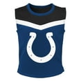 thumbnail image 2 of Girls Preschool Royal Indianapolis Colts Spirit Cheerleader Two-Piece Set with Bloomers, 2 of 6
