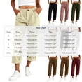 thumbnail image 3 of Sevevn Women's Fall Corduroy Pleated Draped Straight-Leg Roll-Cuff Pants Versatile Comfortable Casual Outdoor Pants with Pockets, 3 of 9