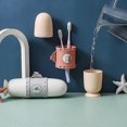 thumbnail image 5 of Bathroom Tumbler, Toothbrush Holder, Brasil, blue, unbreakable PET plastic, 200ml, 5 of 5