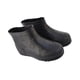 thumbnail image 5 of 1 par de zapatos de lluvia portátiles resistentes a ácidos y álcalis Botas de bote bajo Tamaño 44 negro, 5 of 5