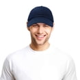 thumbnail image 5 of DALIX Plain Dad Hats 2 Pack in Navy Blue/Dark Green, 5 of 6