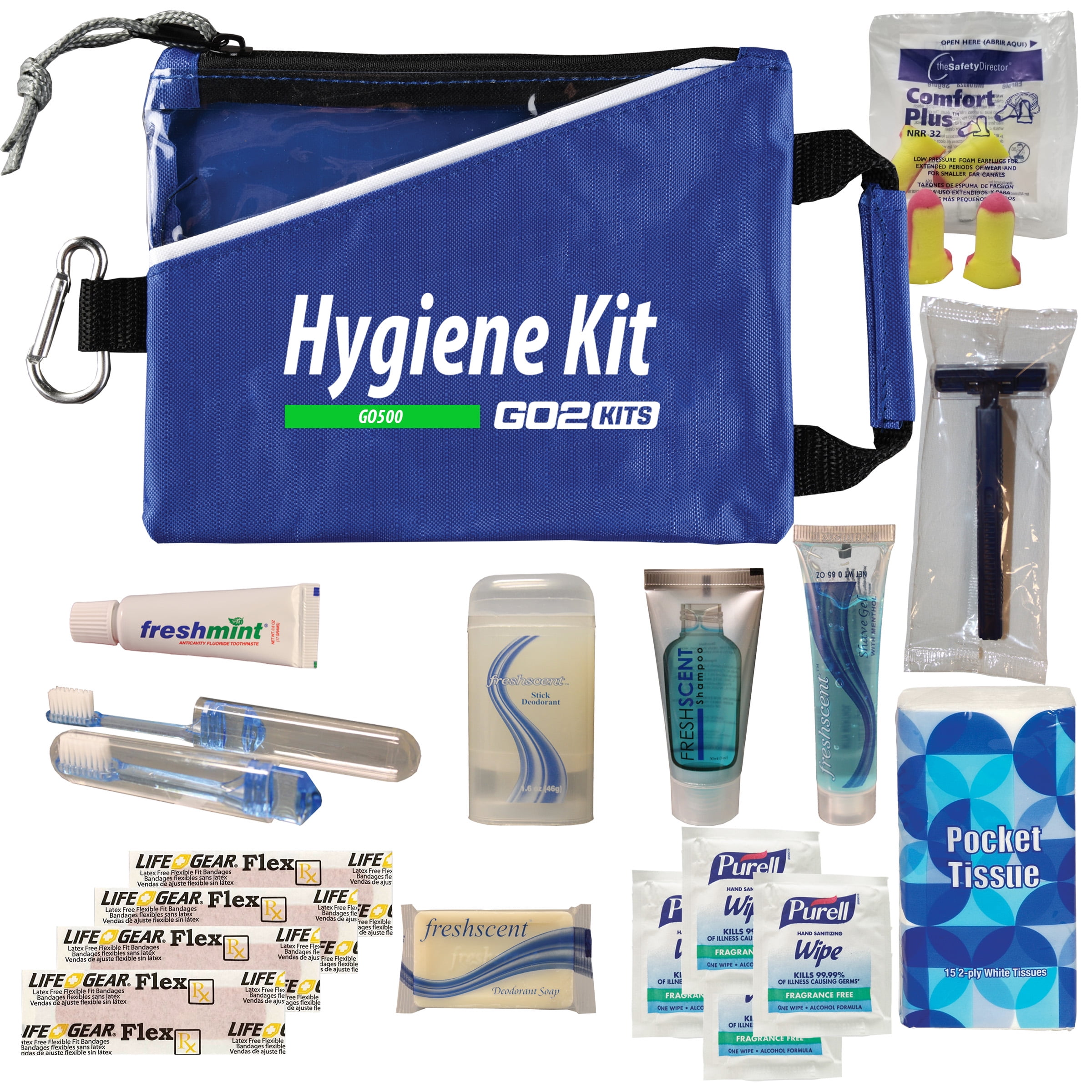 travel hygiene kit