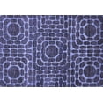 thumbnail image 1 of Ahgly Company Indoor Rectangle Abstract Blue Modern Area Rugs, 8' x 10', 1 of 4