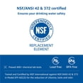 thumbnail image 2 of Waterdrop Wd-F22 Filtre à Eau de Réfrigérateur de Remplacement pour Ge Mswf 101820A 101821B Rwf1500A Nsf 42&372 Certifié Lot de 3, 2 of 5