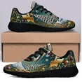 thumbnail image 3 of Louisiana ChriStas Cajun Joyeux Noel Shoes Sneakers Black Size 7, 3 of 7