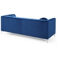 thumbnail image 6 of Glory Furniture Pompano Velvet Upholstered Sofa in Navy Blue, 6 of 7
