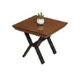 thumbnail image 1 of Mesa Lateral Kessa Muebles Bandadas Nogal, 1 of 2