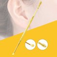 thumbnail image 2 of 2Pcs/Set Ear Pick Spiral Durable Metal Household Small Ear Cleaning Stick for Adults, 2 of 7